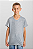 Camiseta Infantil Cinza Mescla 100% poliéster - Imagem 1