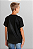 Camiseta Infantil Preta 100% poliéster - Imagem 2