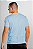 Camiseta Azul Claro 100 % Poliéster - Imagem 2