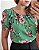 Blusa floral com pregas - Imagem 4
