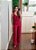 Conjunto colete e pantalona bordô - Imagem 3