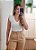 Regata com laise off white Aurora - Imagem 1