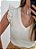 Regata com laise off white Aurora - Imagem 2