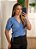 Blusa amarração Alicia azul - Imagem 2