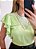 Blusa detalhe laise Agatha Verde - Imagem 2