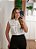 Regata babado e guipir Ayla off white - Imagem 11