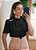 Blusa preta botões Carla - Imagem 1