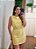 Vestido amarelo curto linho Catarina - Imagem 3