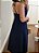 Vestido marinho transpasse Ceci - Imagem 3