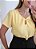 Blusa amarela decote gota torcido - Imagem 9