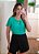 Blusa verde decote gota torcido - Imagem 10