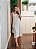 Vestido cru linho com cinto - Imagem 3