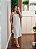 Vestido cru linho com cinto - Imagem 5