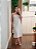 Vestido cru linho com cinto - Imagem 7