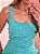 Conjunto azul de laise top e saia - Imagem 8