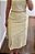 Conjunto amarelo de laise top e saia - Imagem 6