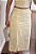 Conjunto amarelo de laise top e saia - Imagem 7