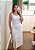 Conjunto branco de laise top e saia - Imagem 7