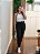 Regata canelada bicolor off white - Imagem 11