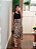 Saia transpassada animal print nude - Imagem 8