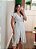 Vestido transpassado poá off white - Imagem 10