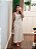 Vestido midi linho fenda - Imagem 5