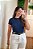Blusa canelada lisa marinho - Imagem 5