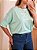 Blusa ampla manga morcego tiffany - Imagem 2