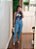 Calça reta jeans lavagem média - Imagem 2