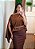 Blusa capa com top marrom - Imagem 12