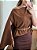 Blusa capa com top marrom - Imagem 13