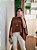 Blusa capa com top marrom - Imagem 15