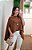 Blusa capa com top marrom - Imagem 16