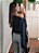 Blusa capa com top preta - Imagem 15