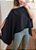Blusa capa com top preta - Imagem 5
