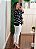 Blusa tricô listrada preta - Imagem 11