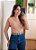Blusa tricô manga morcego nude - Imagem 6