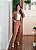 Conjunto tricô cardigan e calça marrom - Imagem 5