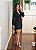 Vestido transpasse amarração preto - Imagem 6
