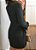 Vestido transpasse amarração preto - Imagem 3