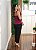 Blusa peplum cinto vinho - Imagem 6