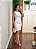 Vestido tubinho alfaiataria off white - Imagem 5