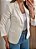 Blazer alfaiataria tradicional off white - Imagem 13