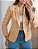 Blazer alfaiataria tradicional nude - Imagem 8