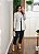 Casaco tweed alongado off white - Imagem 2