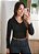 Blusa segunda pele decote V - Imagem 5