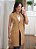 Maxi colete alfaiataria camel - Imagem 8