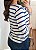 Blusa canoa listrada marinho - Imagem 6