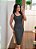 Vestido malha listrado preto - Imagem 9