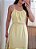 Vestido longo amarração amarelo - Imagem 8